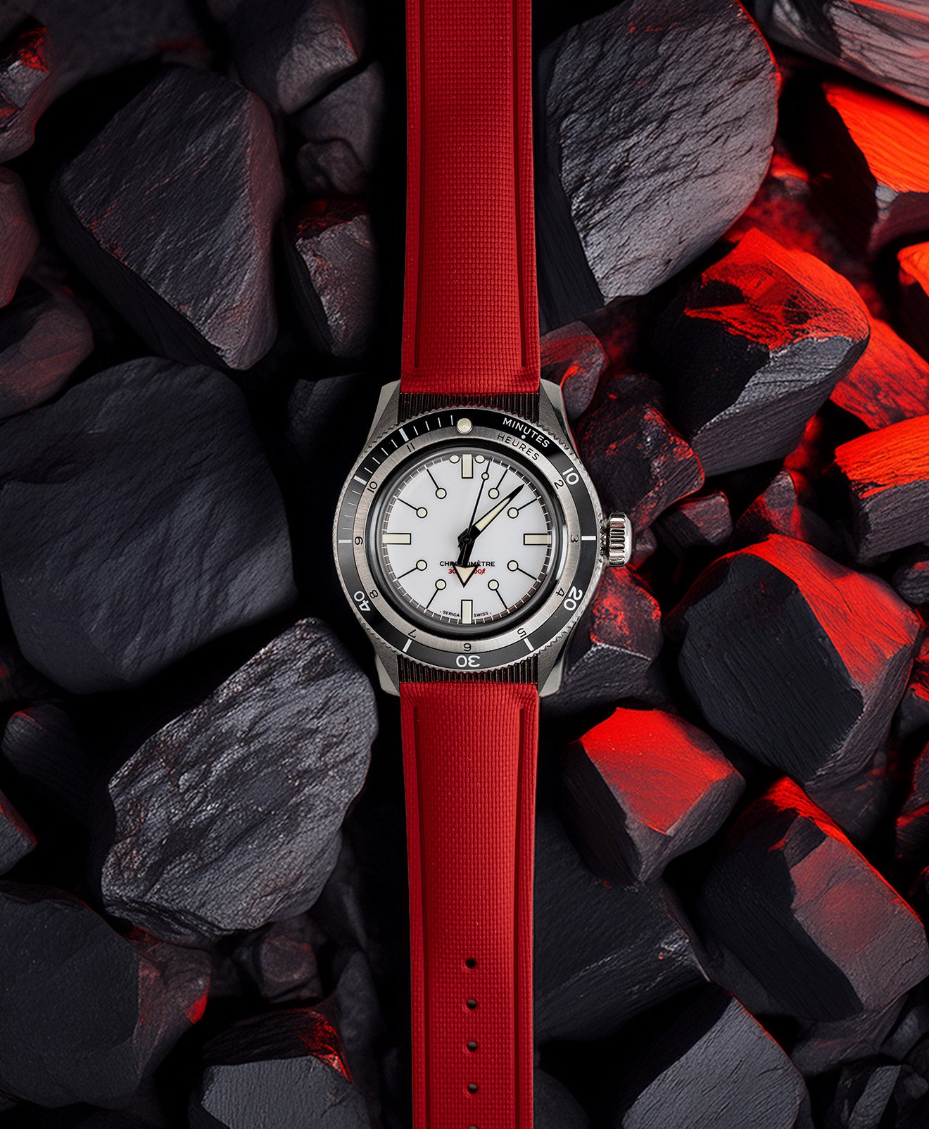 Bracelet Odyssée – Rouge Carmin